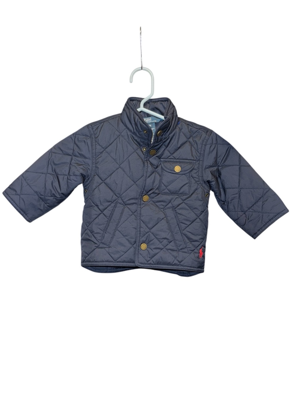 Polo by Ralph Lauren Navy Quilted Puffer Jacket